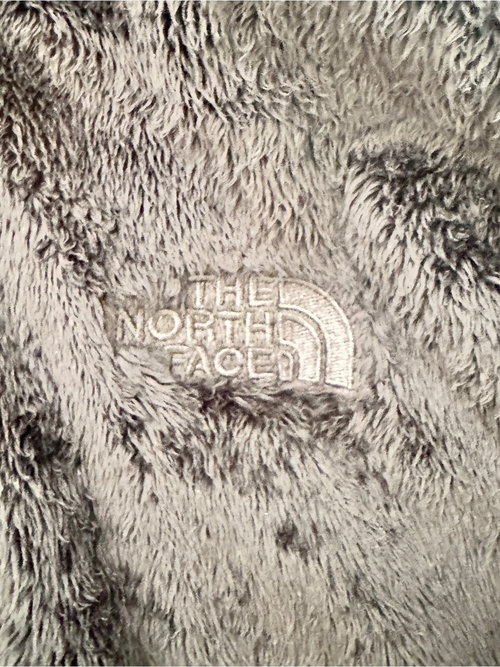 The North Face Kids Osolita Fleece Pile Fuzzy Jacket Coat Full Zip Black Sz XL - Picture 11 of 13